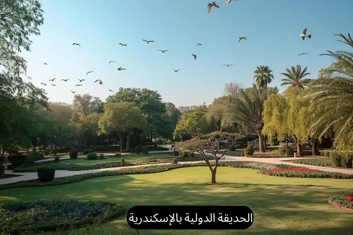 الحديقة الدولية بالإسكندرية